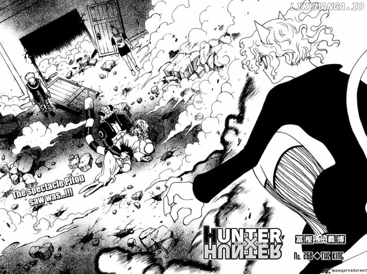 Hunter x Hunter, Chapter 268 image 02
